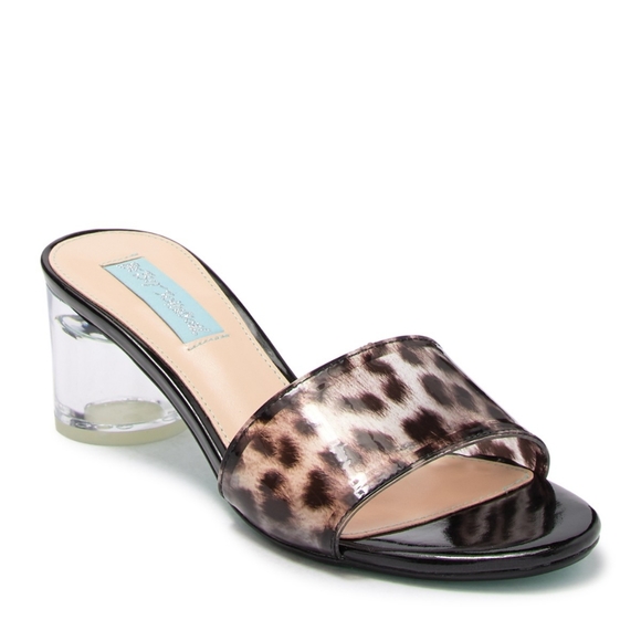 Betsey Johnson Shoes - Betsey Johnson Alani Leopard Sandal